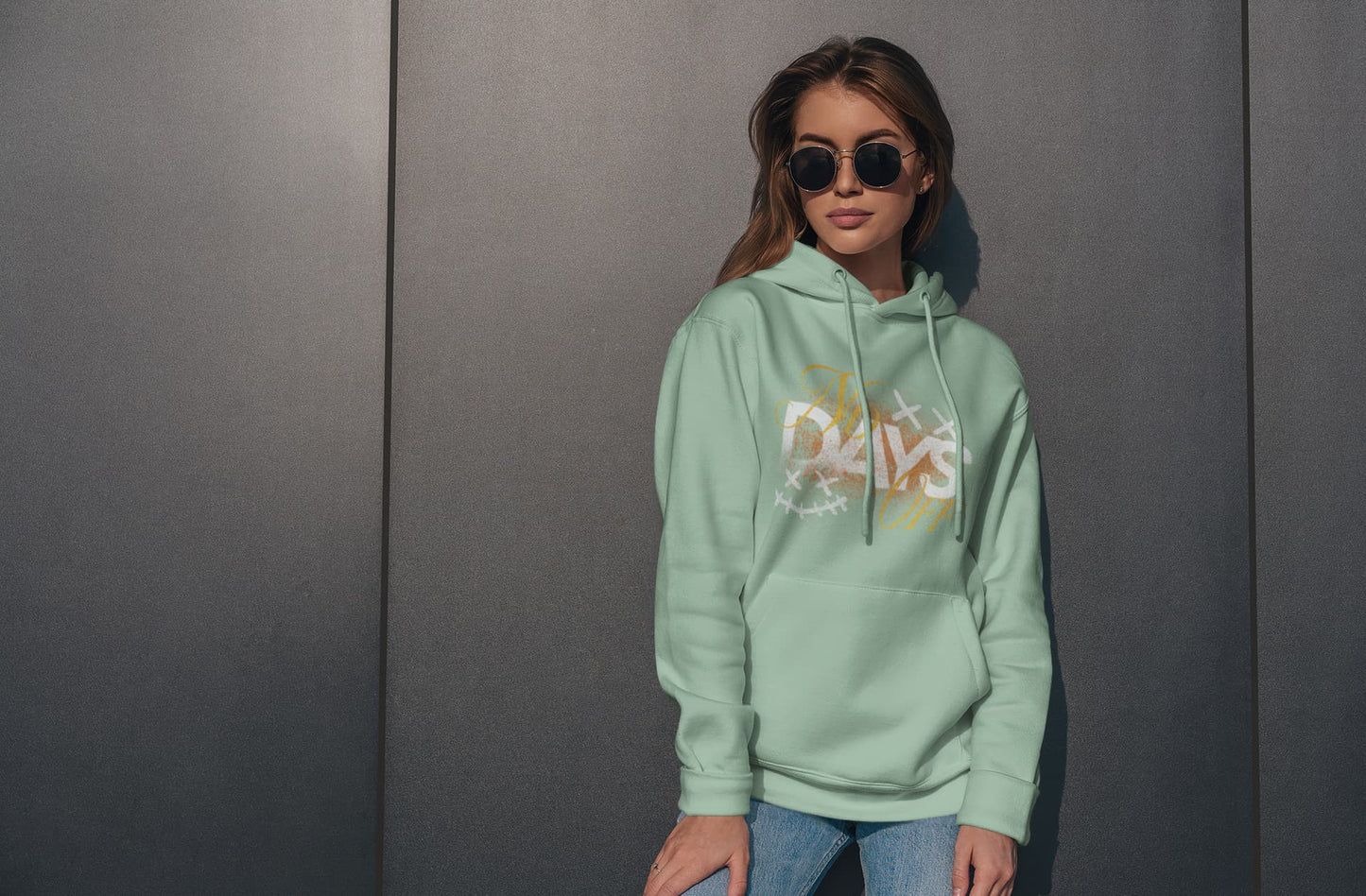Men's Mint Green Hoodies