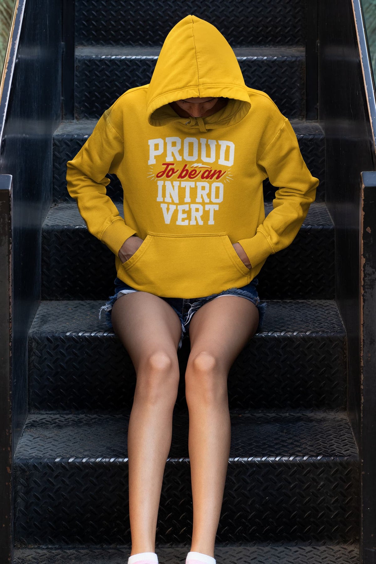 Women's Golden Yellow Hoodies
