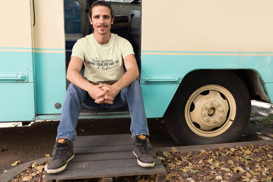 MENS ALMOND ROUNDNECK T-SHIRT