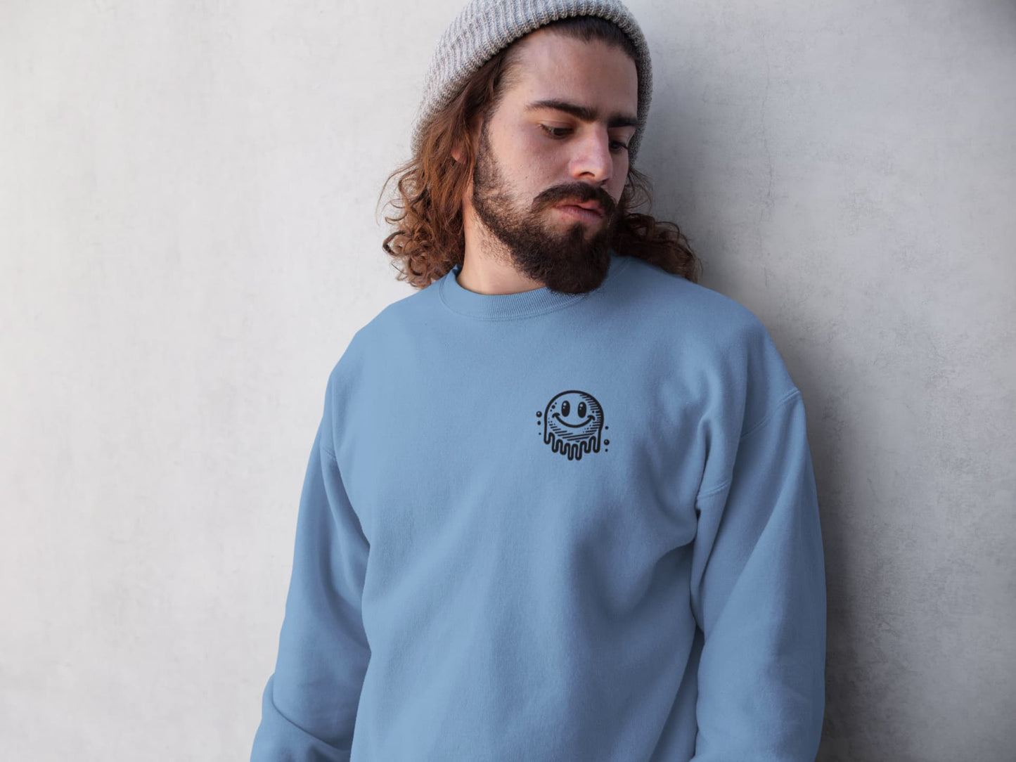 Men's Baby Blue Sweatshirts