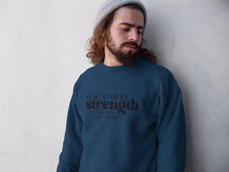 UNISEX NAVY BLUE SWEATSHIRT