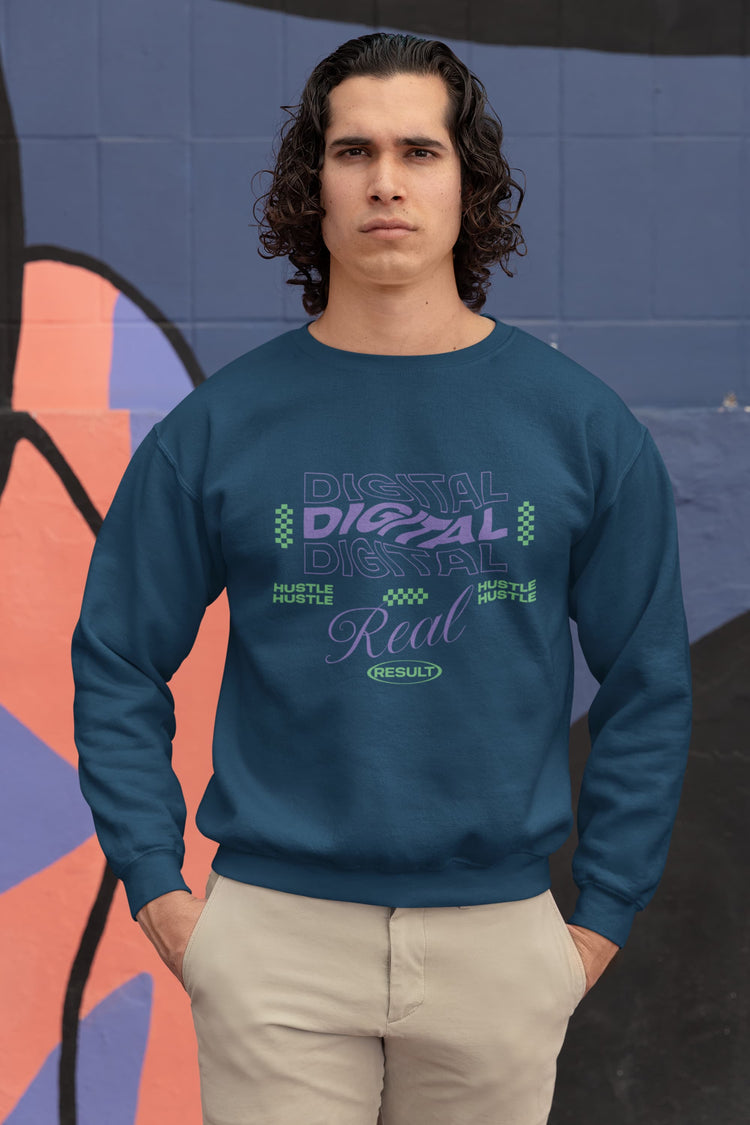 MENS NAVY BLUE SWEATSHIRT