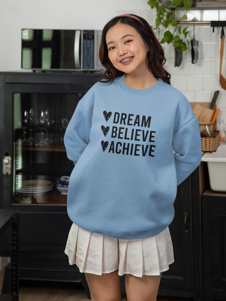 UNISEX BABY BLUE SWEATSHIRT