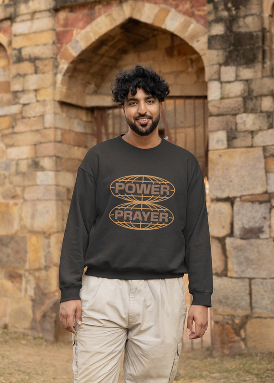 MENS BLACK SWEATSHIRT