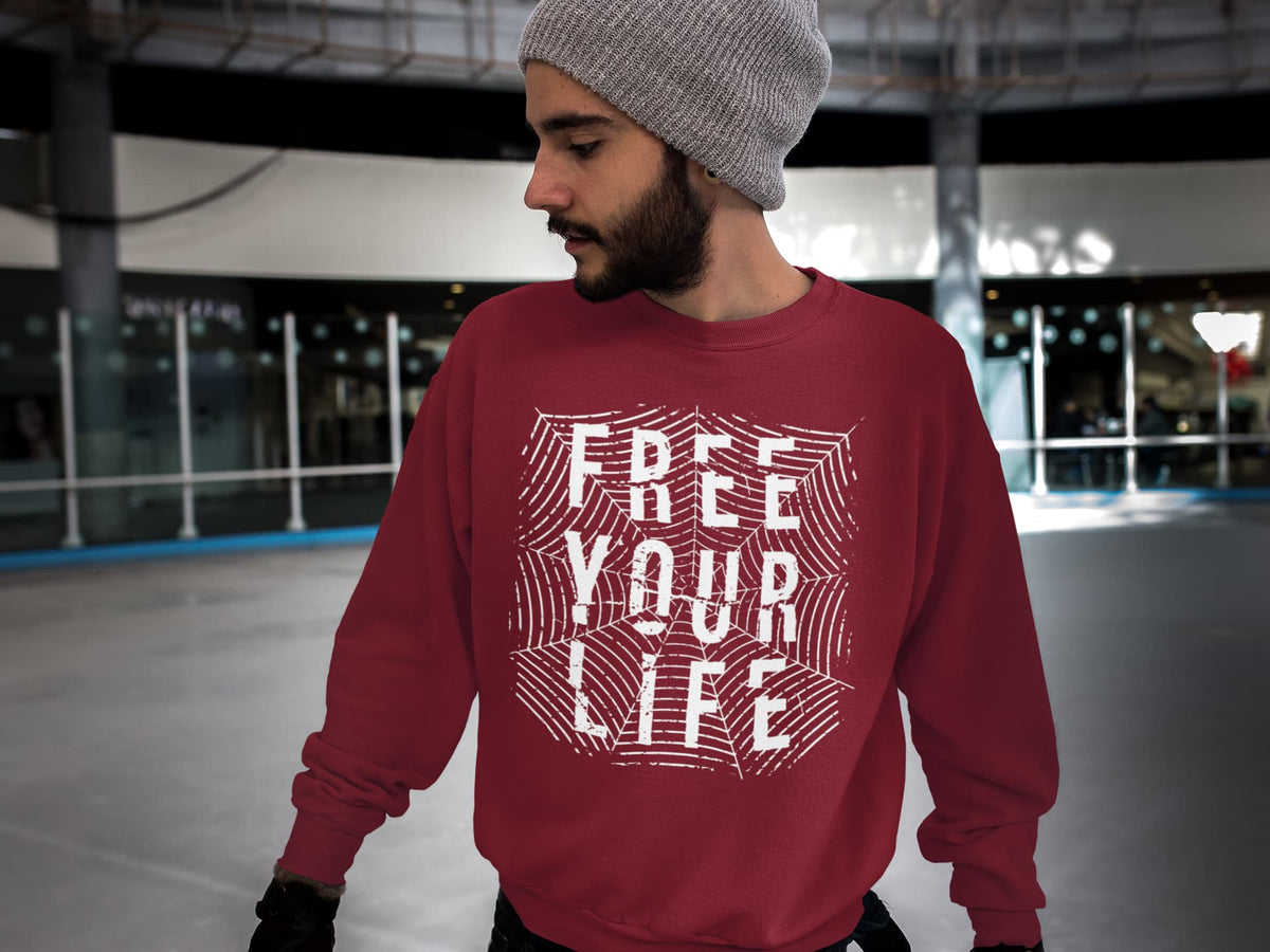 Men's Maroon Sweatshirts