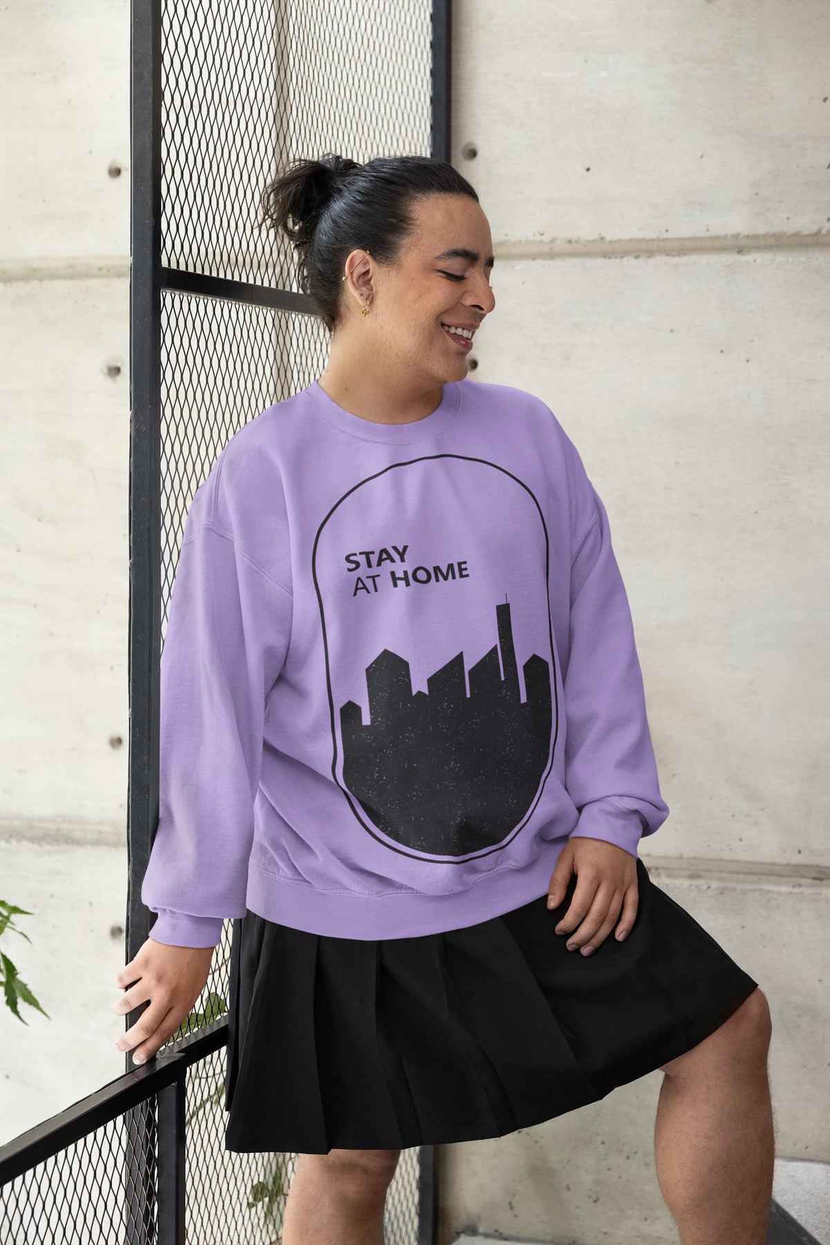 Men's Iris Lavender Sweatshirts