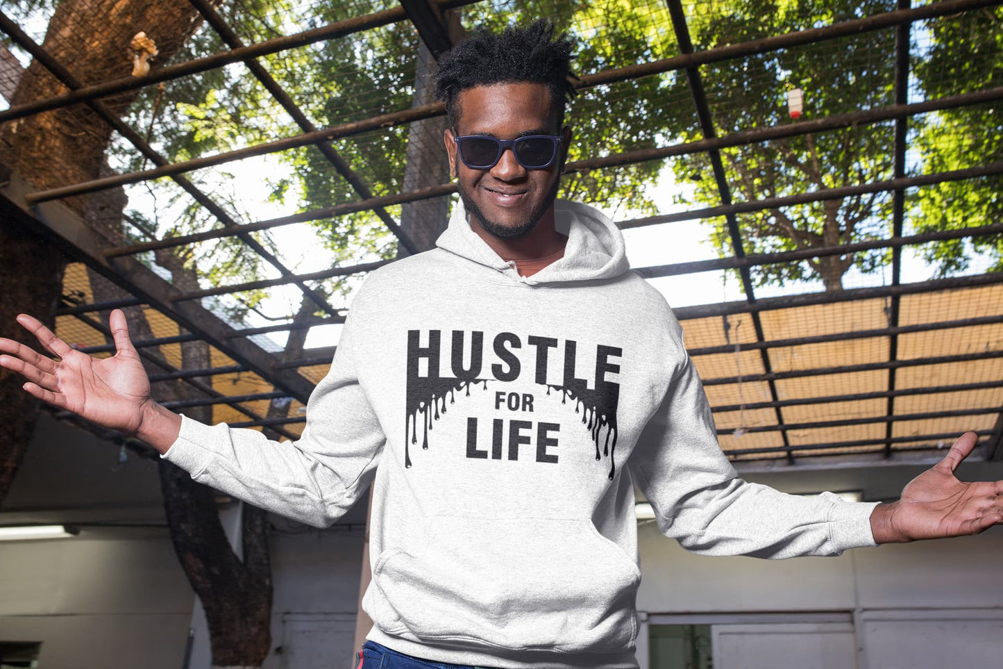 Men's White Hoodies