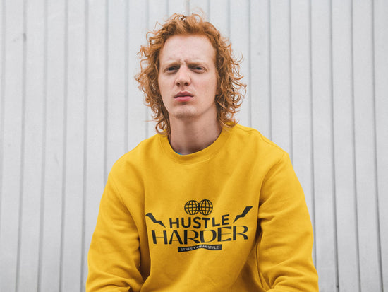 MENS GOLDEN YELLOW SWEATSHIRT