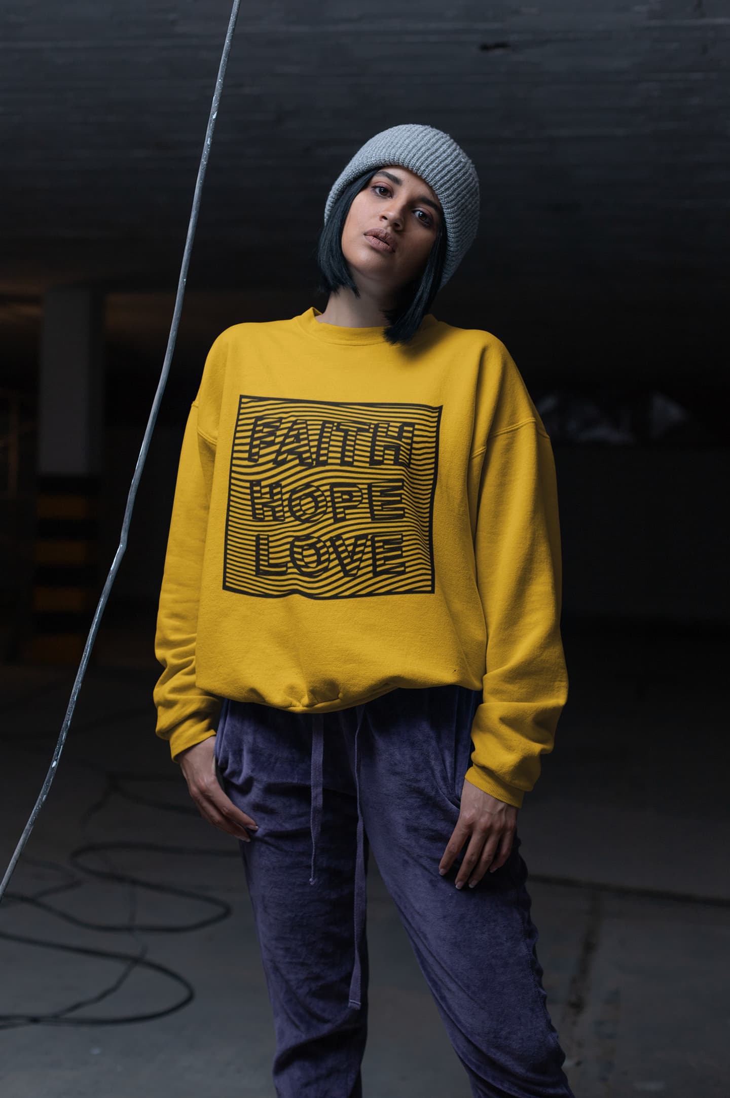 Men's Golden Yellow Sweatshirts