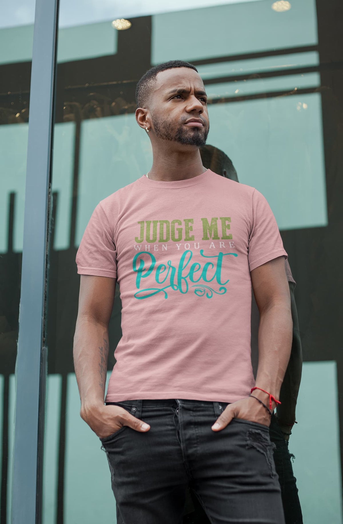 MENS PASTEL DUSTY ROUNDNECK T-SHIRT
