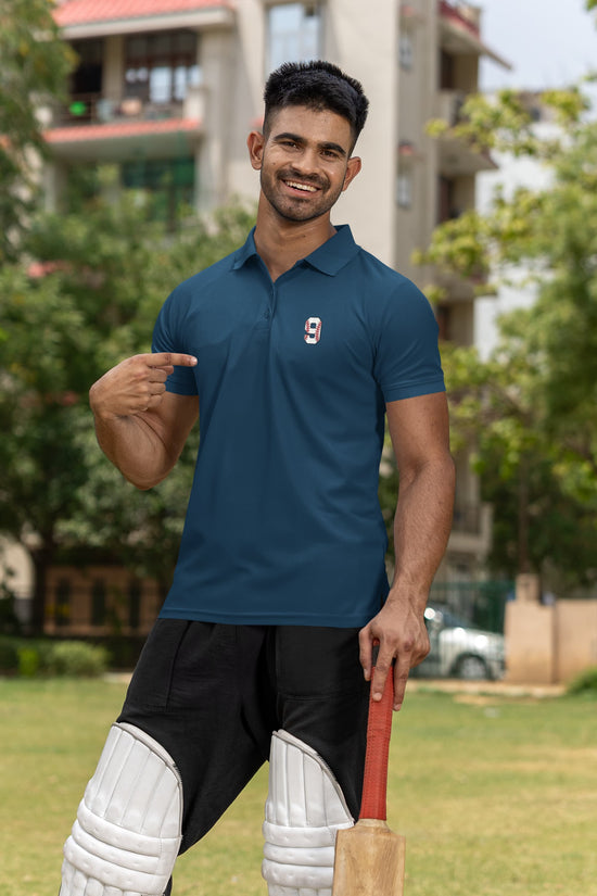 MENS NAVY BLUE POLO T-SHIRT