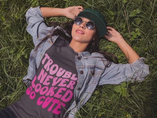 Women’s Black Round Neck T-shirts