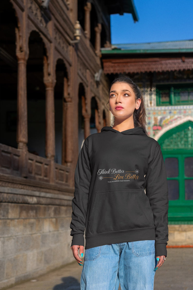 UNISEX BLACK HOODIES