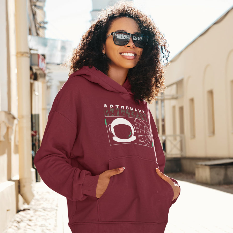 UNISEX MAROON HOODIES