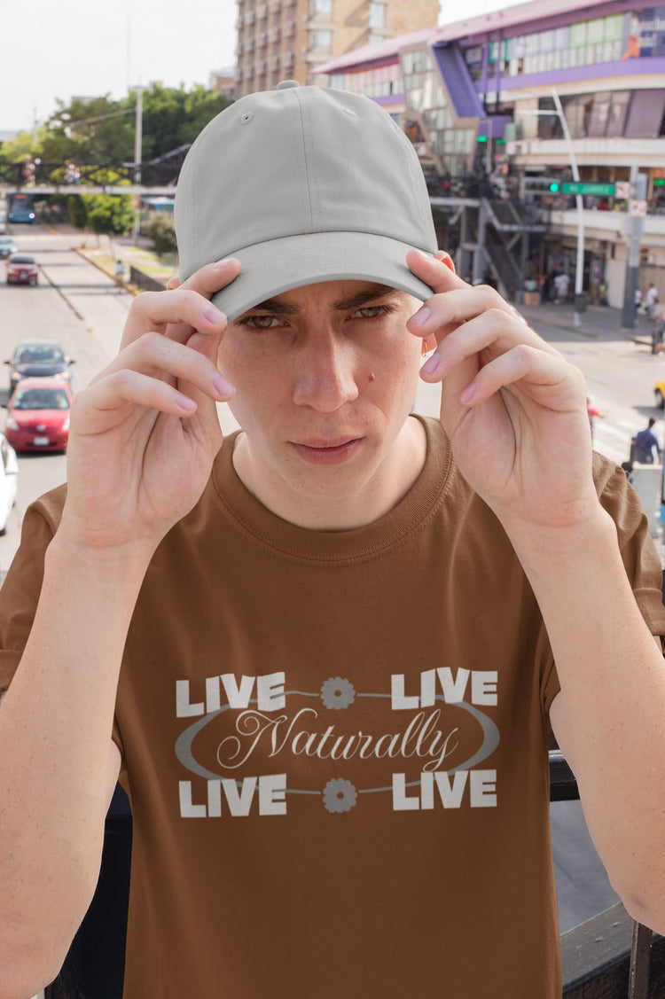 MENS COFFEE BROWN ROUNDNECK T-SHIRT