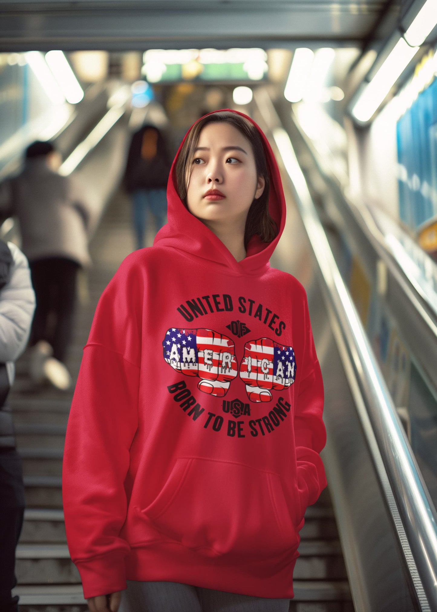 Women's Red Hoodies