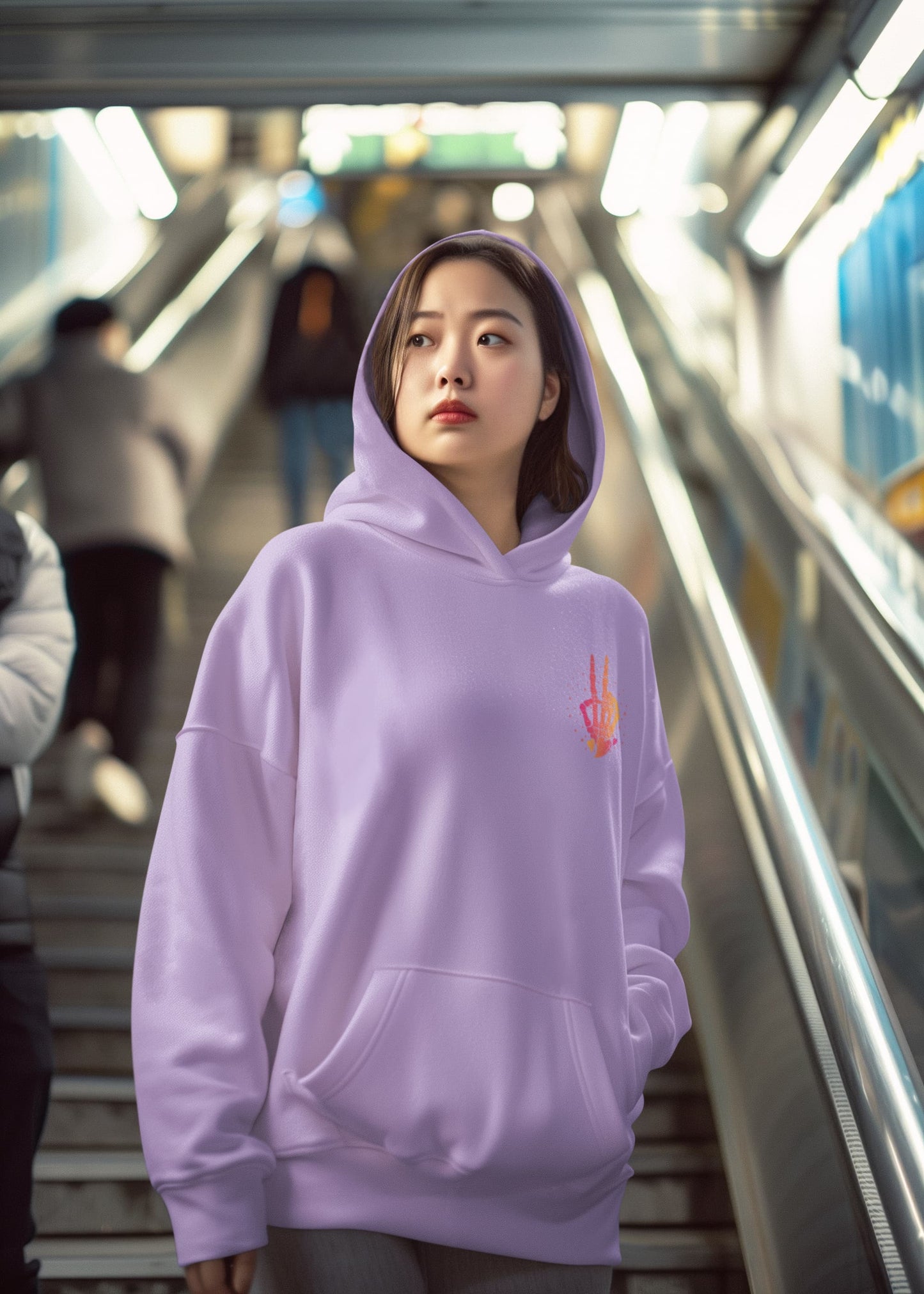 Women's Iris Lavender Hoodies