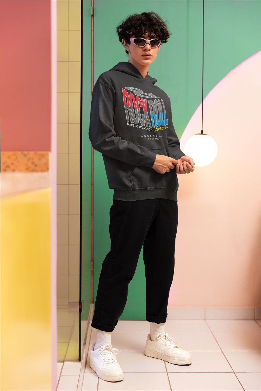 Men's Black Hoodies