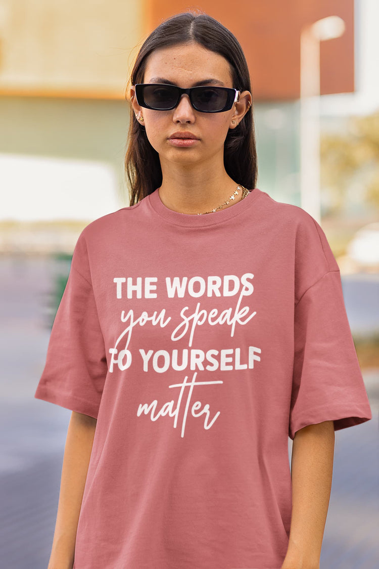 UNISEX DUSTY ROSE OVERSIZED T-SHIRT