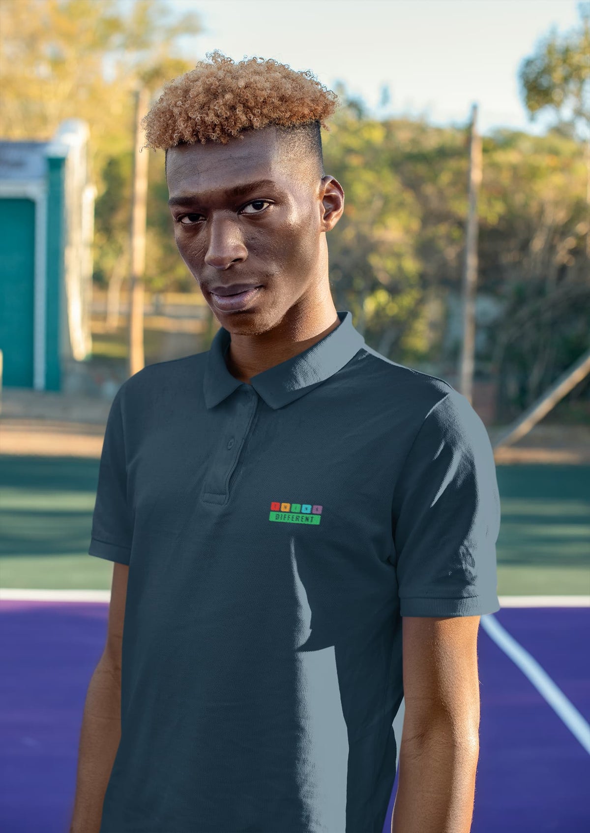 THINK AMBER Polo