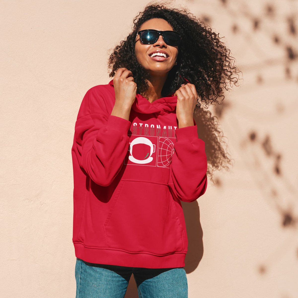 UNISEX RED HOODIES