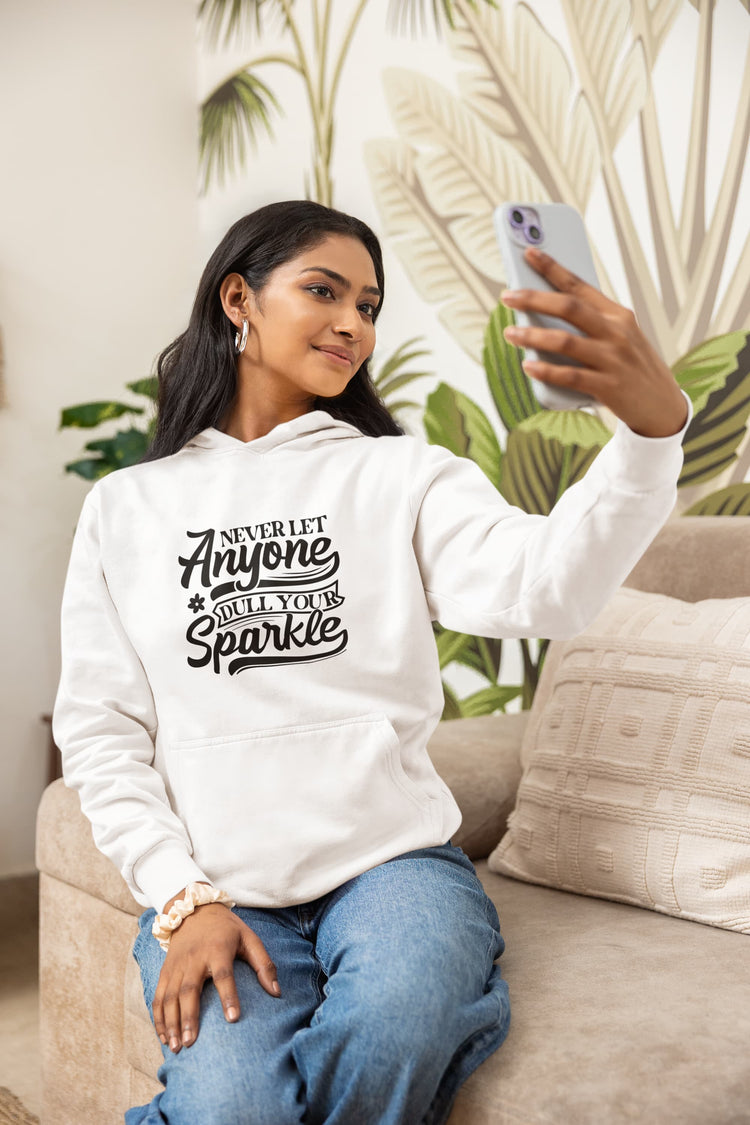 UNISEX WHITE HOODIES