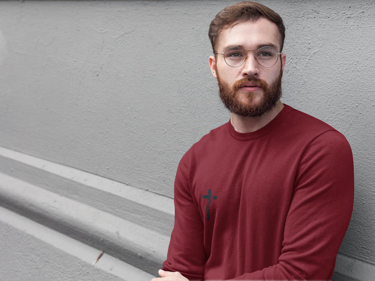 MENS MAROON SWEATSHIRTS