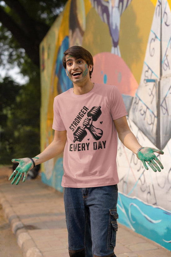 MENS PASTEL DUSTY ROUNDNECK T-SHIRT