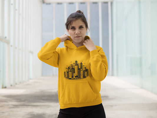 Men's Golden Yellow Hoodies