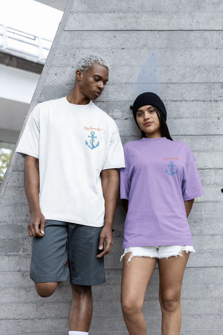 Unisex Oversized Round Neck T-shirt