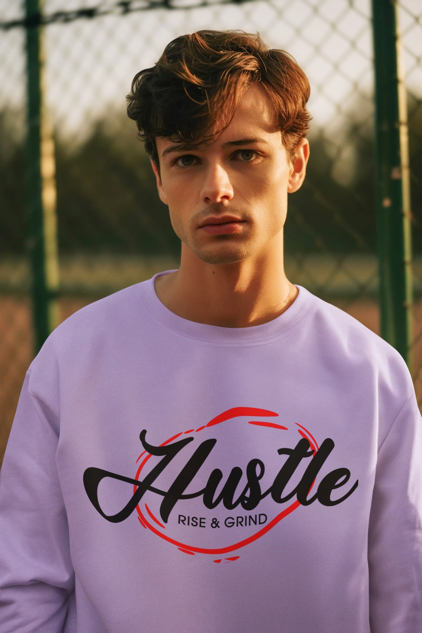 Men's Iris Lavender Sweatshirts