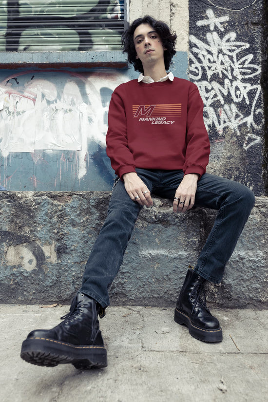 UNISEX MAROON SWEATSHIRT