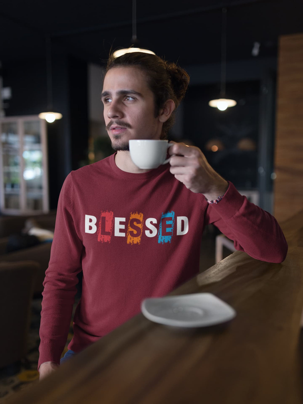 Men's Maroon Sweatshirt