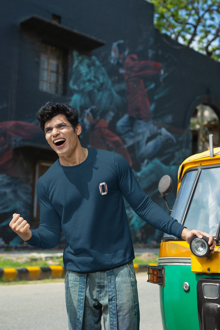 MENS NAVY BLUE SWEATSHIRTS