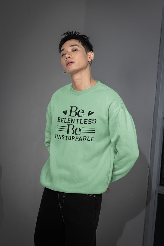 UNISEX MINT GREEN SWEATSHIRT