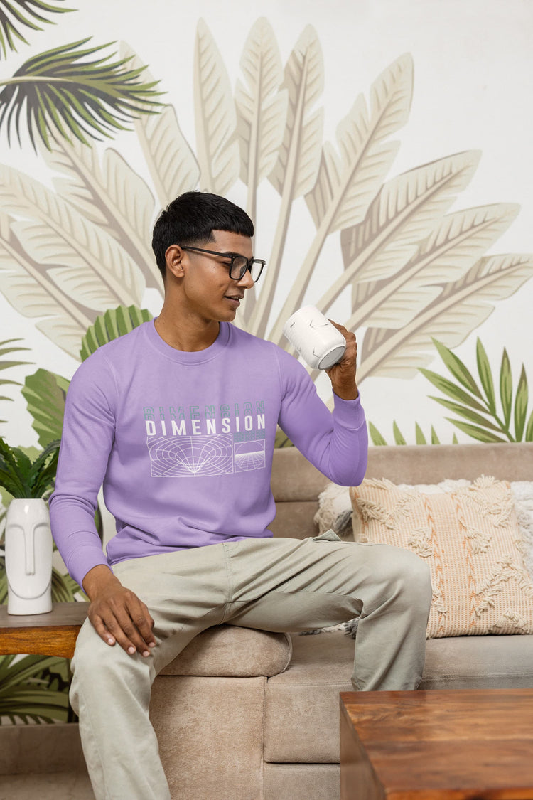 UNISEX IRIS LAVENDER SWEATSHIRT