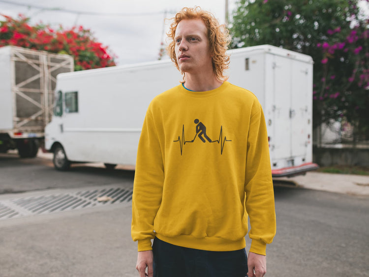 MENS GOLDEN YELLOW SWEATSHIRT