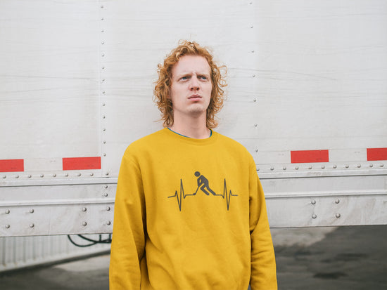 MENS GOLDEN YELLOW SWEATSHIRT