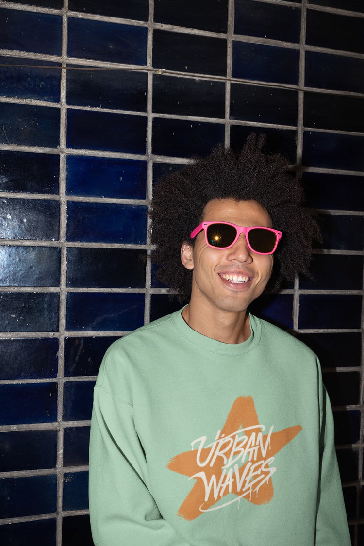 MENS MINT GREEN SWEATSHIRT