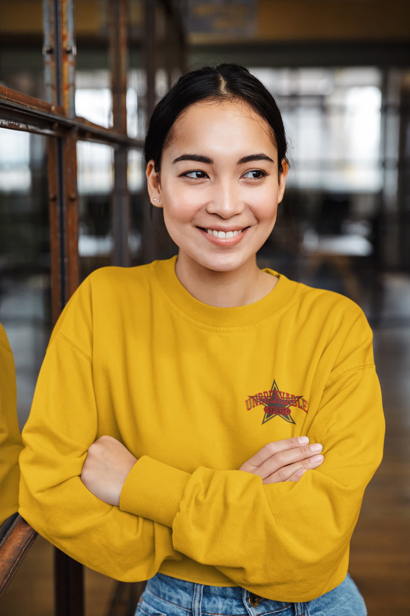 Women's Golden Yellow Sweatshirts