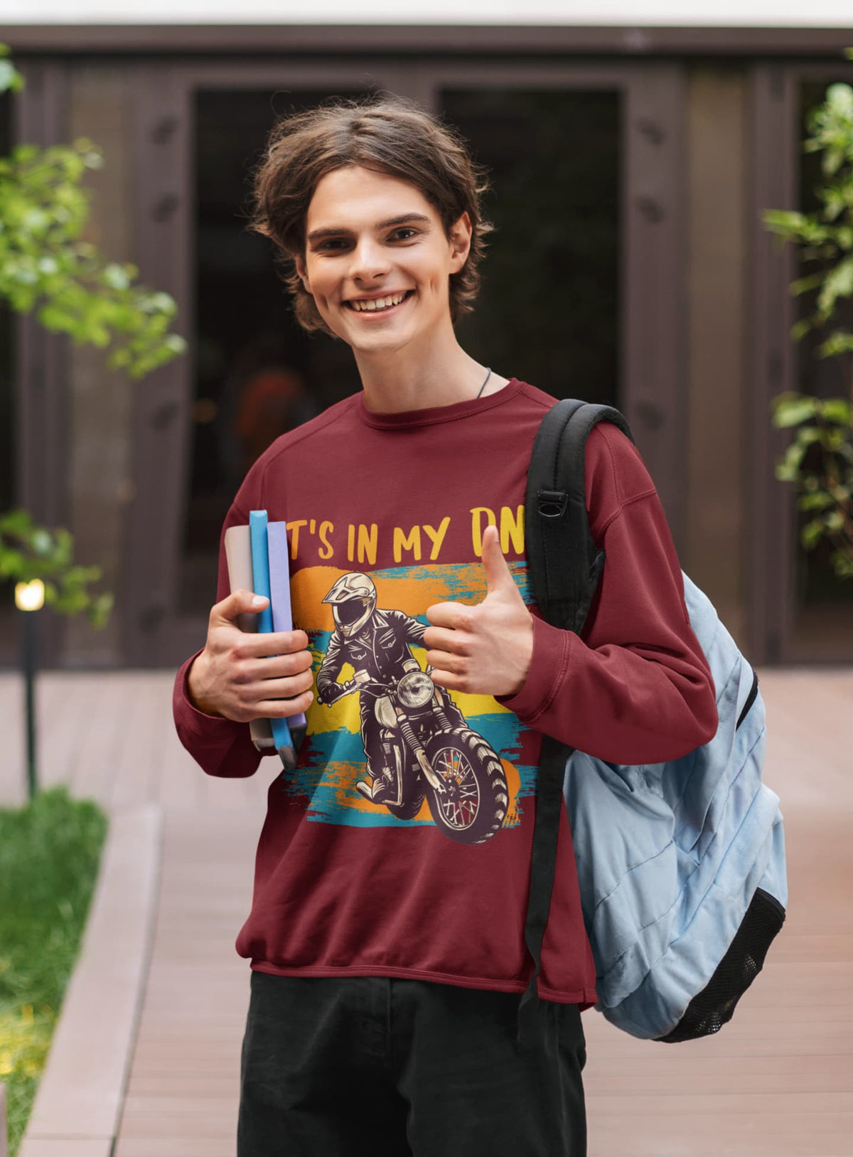 Men's Maroon Sweatshirt
