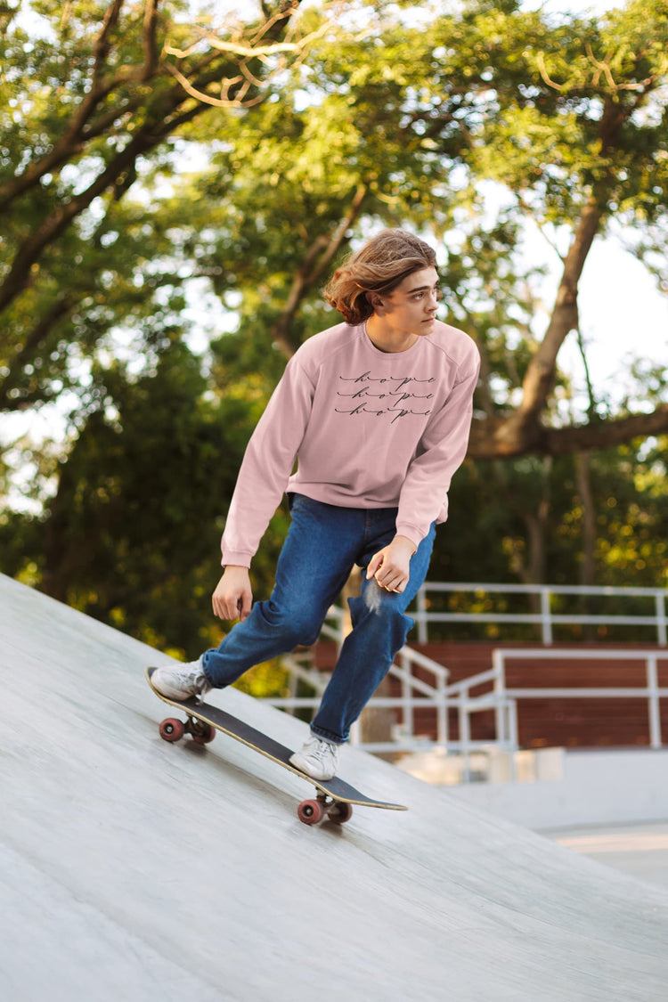 Person skateboarding on a ramp with trees in the background