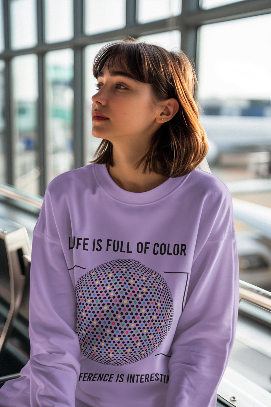 Men's Iris Lavender Sweatshirts
