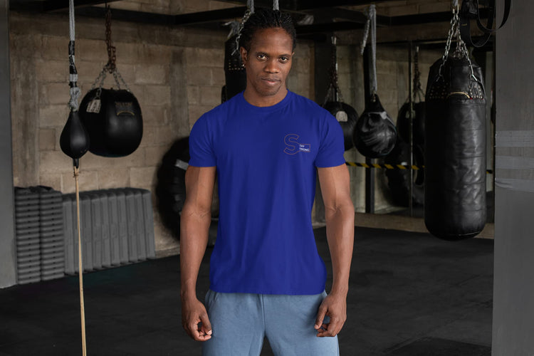 MENS ROYAL BLUE ROUNDNECK T-SHIRT