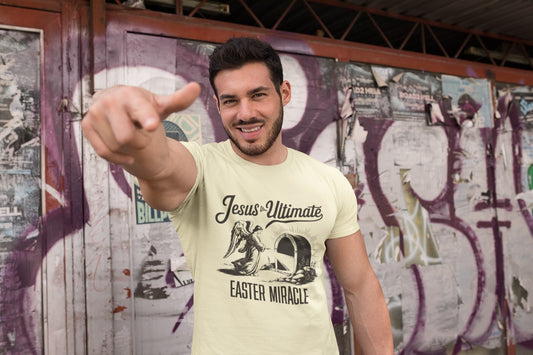 Men's Almond Round Neck T-shirts