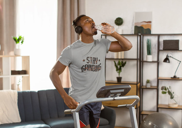 MENS SILVER FROST ROUNDNECK T-SHIRT