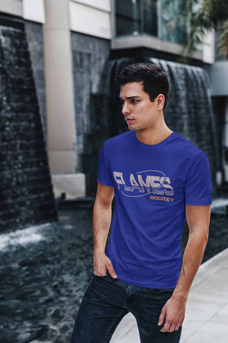 MENS ROYAL BLUE ROUNDNECK T-SHIRT