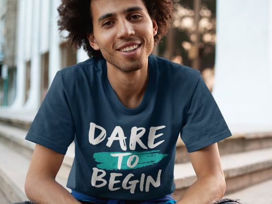 MENS NAVY BLUE ROUNDNECK T-SHIRT