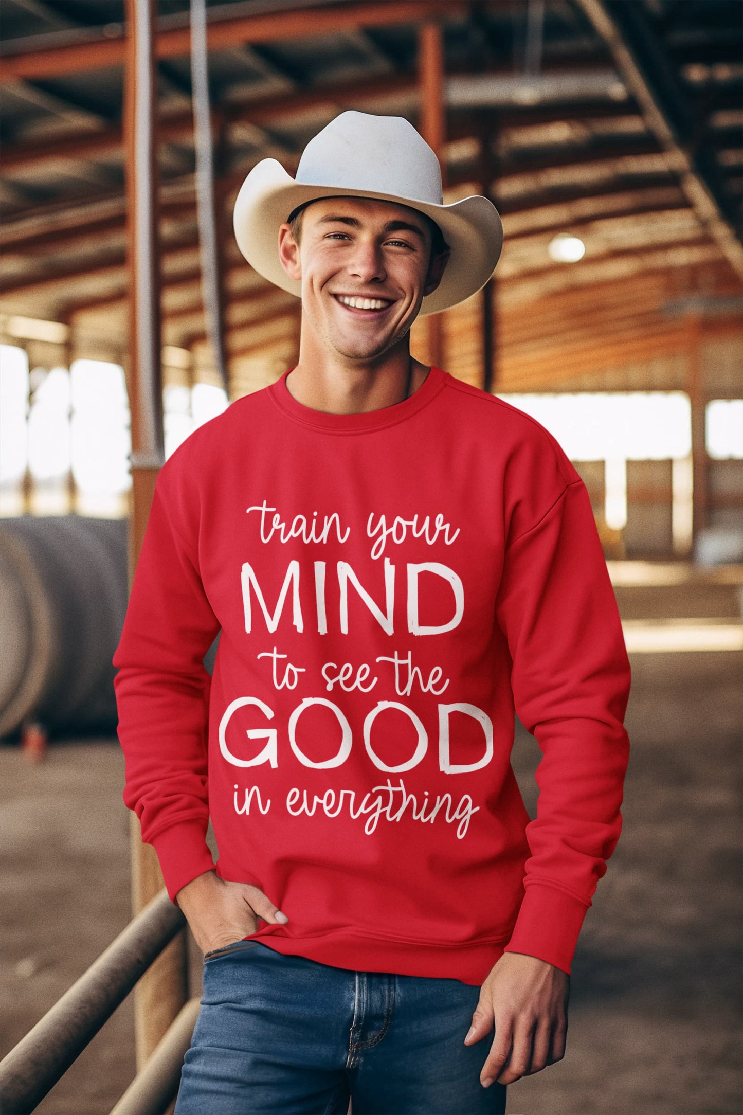 Men's Red Sweatshirts
