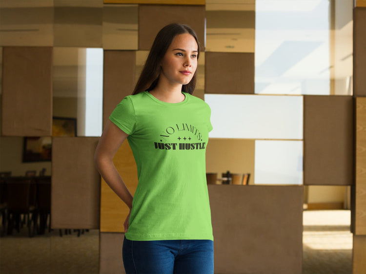 WOMENS LIRIL GREEN ROUNDNECK T-SHIRT